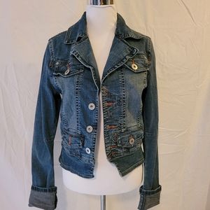Christopher Blue Denim Jacket Medium